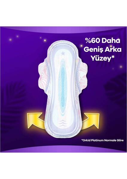 Platinum Gece Extra 6 Adet Tekli Paket Hijyenik Ped