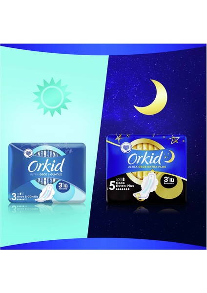 Ultra Extra Gece 12 Adet Ekonomik Paket Hijyenik Ped