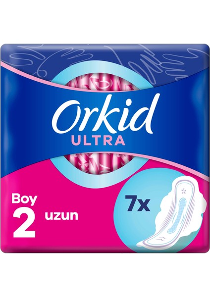 Ultra Extra Uzun 7 Adet Tekli Paket Hijyenik Ped