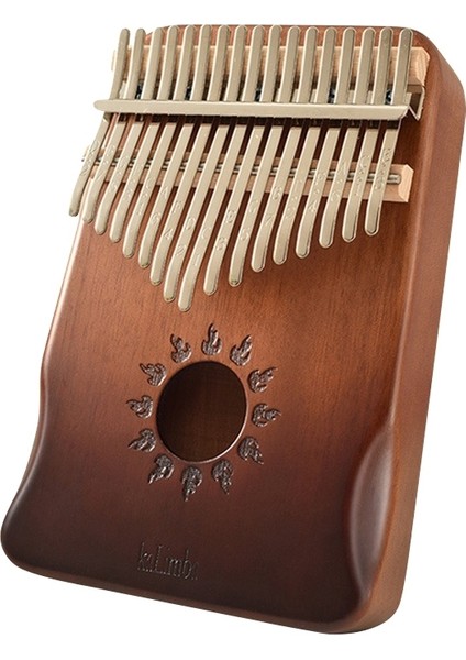 17 Ton Ahşap Kalimba - Kahverengi