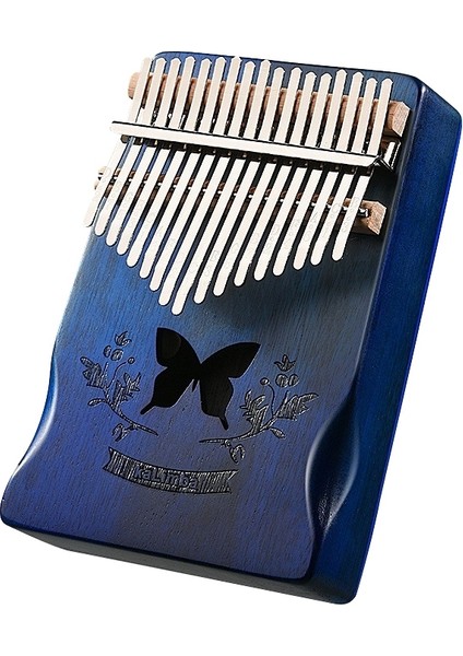 17 Ton Ahşap Kalimba – Mavi