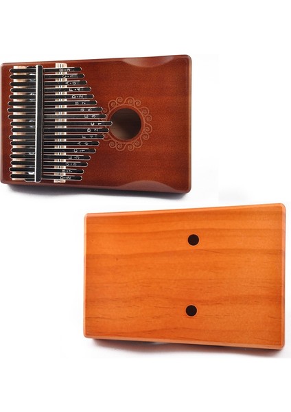 17 Ton Ahşap Kalimba – Kahverengi