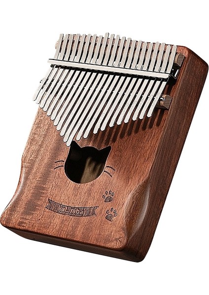 21 Ton Ahşap Kalimba – Kahverengi