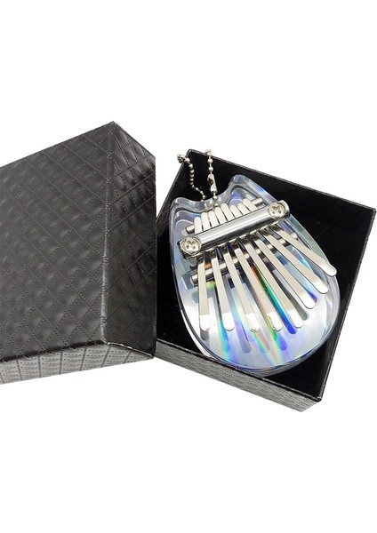 8 Ton Ahşap Kalimba - Şeffaf