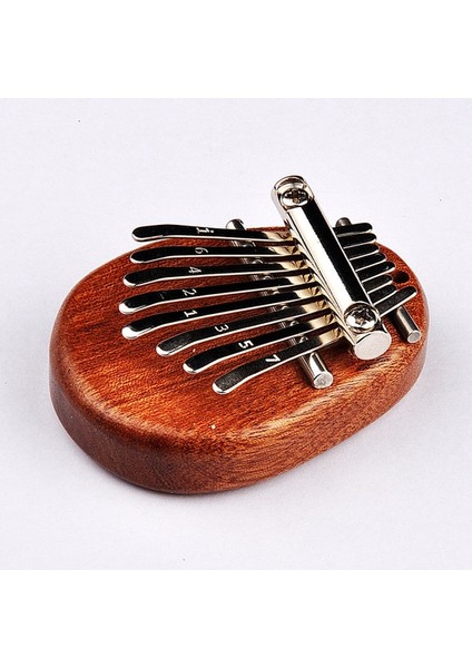 8 Ton Ahşap Kalimba - Kahverengi