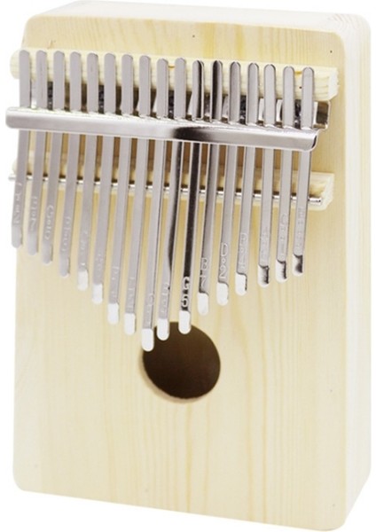 17 Ton Ahşap Kalimba - Kahverengi(Yurt Dışından)