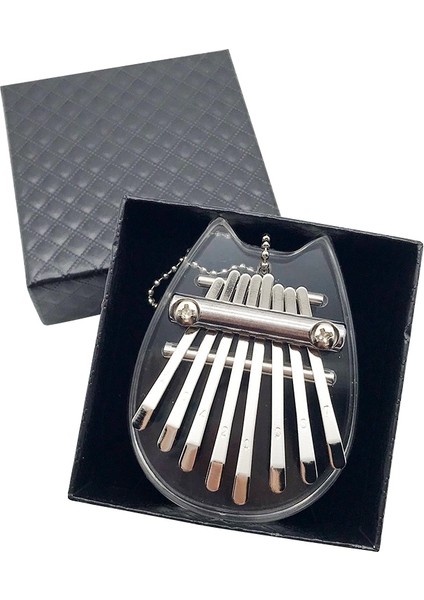 8 Ton Akrilik  Kalimba - Şeffaf