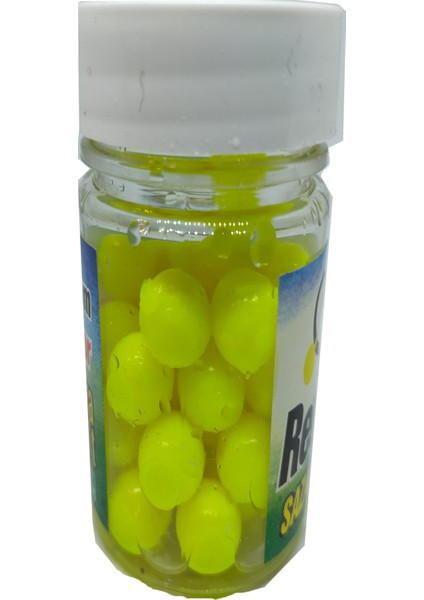 Renat Carp Çilek Kokulu 10 mm Silikon Yumuşak Top Sazan Yemi (40 Adet)