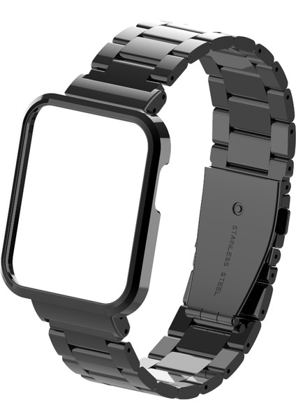 Xiaomi Mi Watch Lite Için Metal Kordonlu Saat / Redmi Saat Siyah (Yurt Dışından) fiyatları