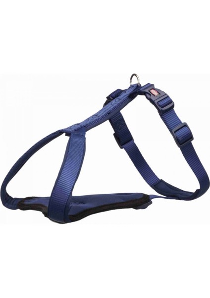 Köpek Premium Göğüs Tasması, L- xl:85-105cm/25MM, Çivit Mavi