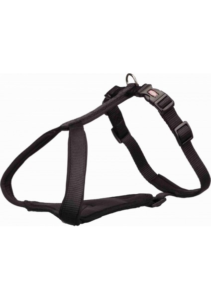 Köpek Premium Göğüs Tasması,  x  xs- xs:30-37cm/10MM, Siyah