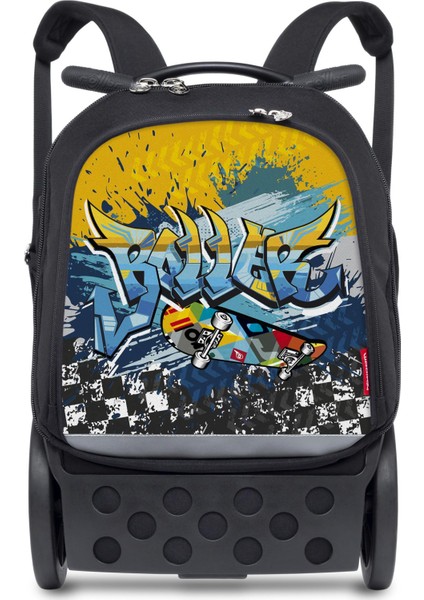 Roller Up ORTAOKUL için Askılı Çekçek / Tekerlekli Okul Çantası Xlarge // Street Style (10 yaş üzeri)