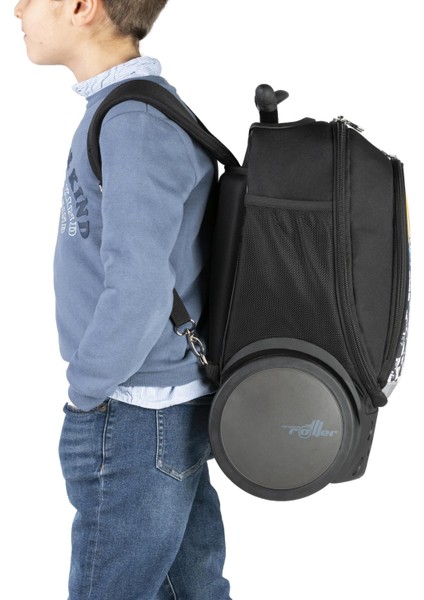 Roller Up ORTAOKUL için Askılı Çekçek / Tekerlekli Okul Çantası Xlarge // Street Style (10 yaş üzeri)