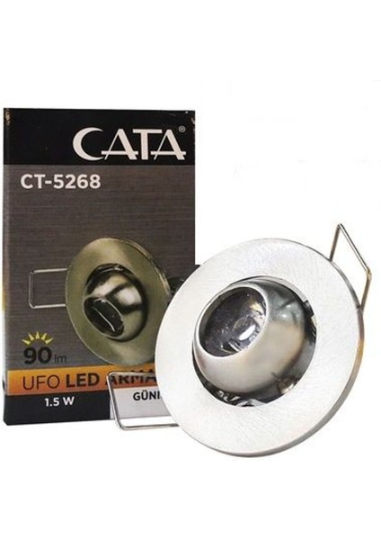 CT-5268 1.5W Hareketli LED Yıldız Spot 3200K Günışığı Saten fiyatları