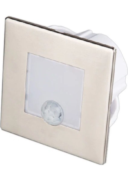 CT-5173 1.5W Kare Radar Sensörlü Koridor LED Armatür 6400K Beyaz