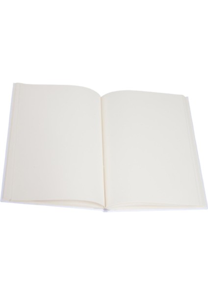 Beyaz L. Of The Rings Tasarım 160 Sayfa Çizgisiz Defter
