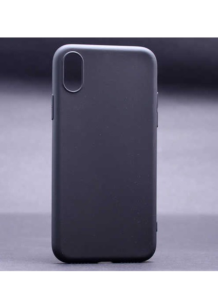 - Apple iPhone XR 6.1 - Kılıf Koruyucu Esnek İmax Silikon Kılıf - Siyah - T5861
