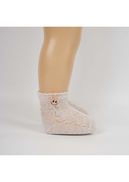 Zora 2'li Aksesuarlı File Bebek Soket Çorap