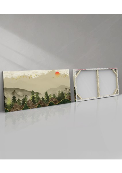 Soyut Doğa Tek Parça Kanvas Canvas Tablo