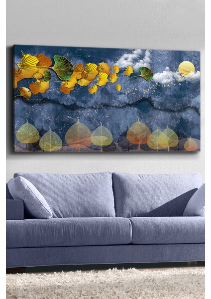 Çiçekler Tek Parça Kanvas Canvas Tablo