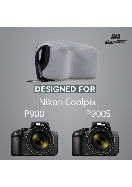 MG1111 Nikon Coolpix P900, P900S Neopren Kamera Kılıfı indirimleri