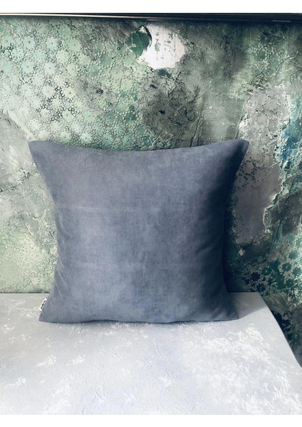 Düz Gri Yastık Kılıfı modelleri