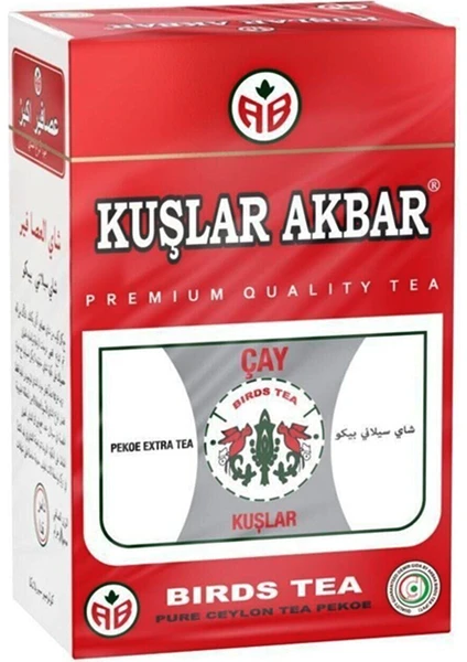 Kuşlar Akbar Siyah Dökme Çay 800 gr