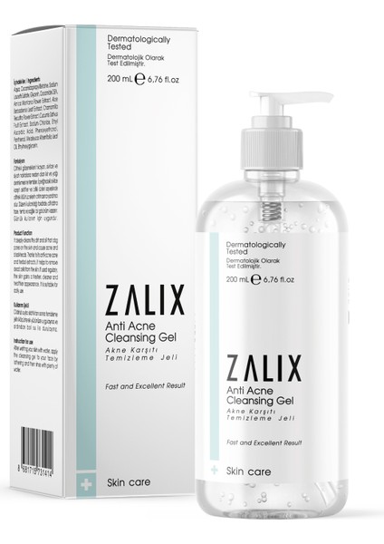 Sebum Dengeleyici Akne ve Siyah Nokta Karşıtı, Gözenek Sıkılaştırıcı Yüz Yıkama Jeli 200 MlSebum Dengeleyici Akne ve Siyah Nokta Karşıtı, Gözenek Sıkılaştırıcı Yüz Yıkama Jeli 200 Ml
