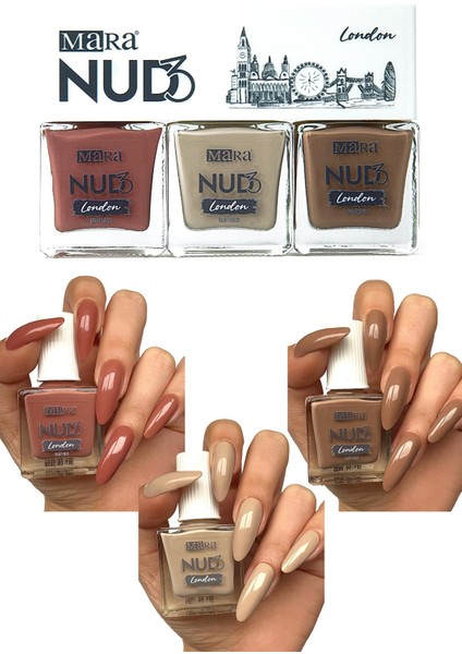 Nude Oje Seti 9 Adet
