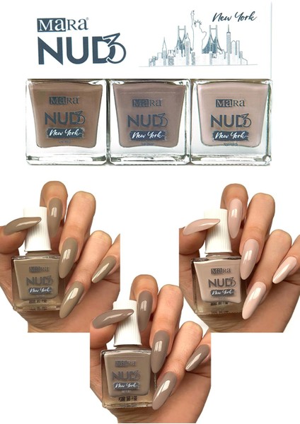 Nude Oje Seti 9 Adet