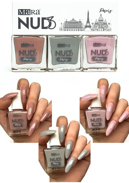 Nude Oje Seti 9 Adet