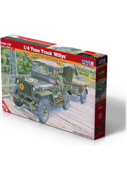 D-299 1/72 1/4 Ton Truck ''willys'' A