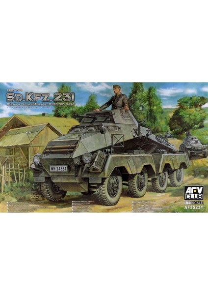 Afv AF35231 1/35 SD.KFZ.231 Schwere Panzerspähwage