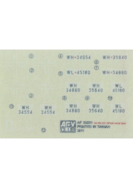 Afv AF35231 1/35 SD.KFZ.231 Schwere Panzerspähwage