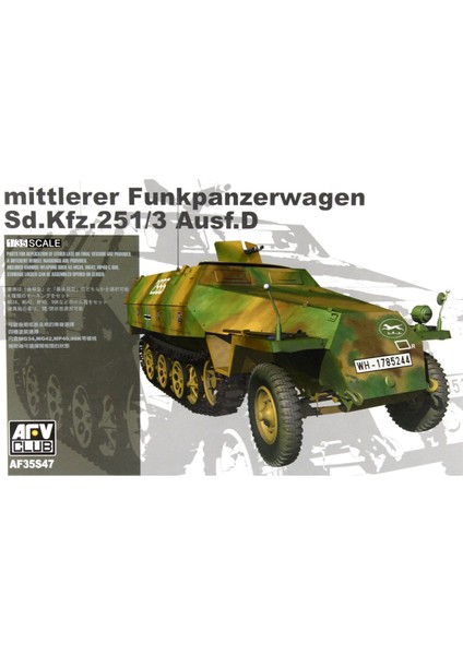 Afv AF35S47 1/35 Mittlerer Funkpanzerwagen Sd.kfz.