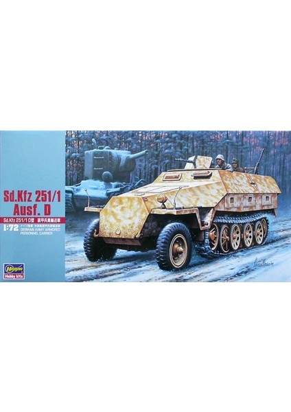 MT44 31144 1/72 Sd.kfz 251/1 Ausf. D Personel Taşıyıcı Demonte Plastik Maketi