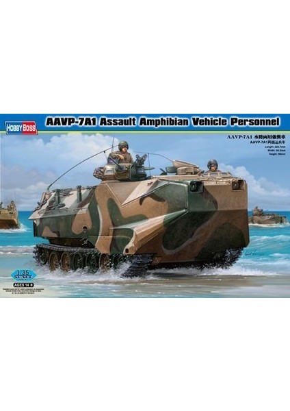 Hobbyboss 82410 1/35 AAVP-7A1 Amfibi Hücum Aracı M