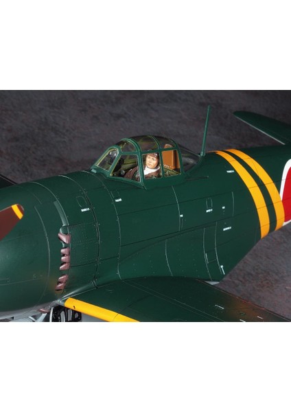 ST33 08883 1/32 Kawanishi N1K2-J Shidenkai (George) Savaş Uçağı Demonte Plastik Maketi