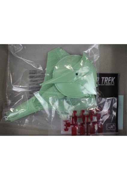 1027 1/1400 Star Trek:the Next Generation Vor'cha-Class Klingon Battle Cruiser Uzay Aracı Demonte Plastik Maketi modelleri