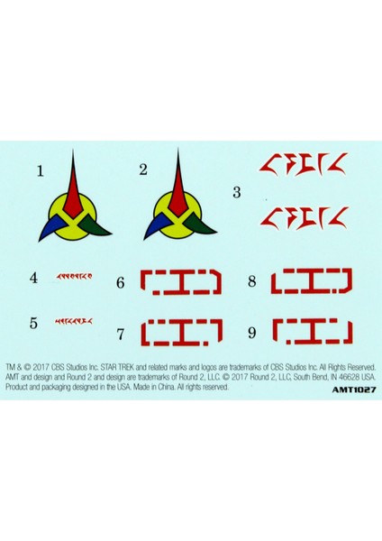 1027 1/1400 Star Trek:the Next Generation Vor'cha-Class Klingon Battle Cruiser Uzay Aracı Demonte Plastik Maketi fırsatları