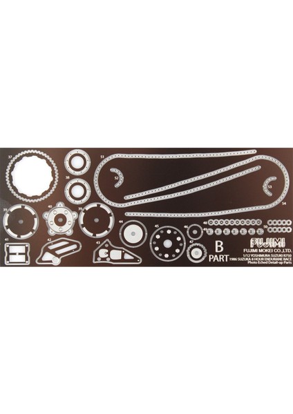 141268 1/12 Detay Seti Suzuki Yoshımura GSX-R750