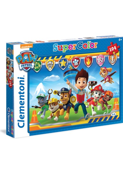 104 Parça Puzzle Paw Patrol