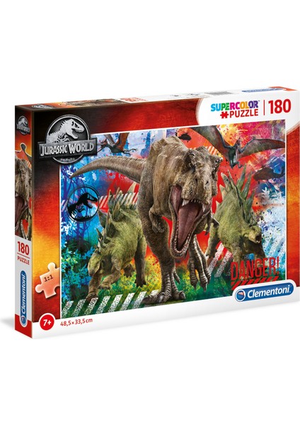 180 Parça Puzzle Jurrasic World