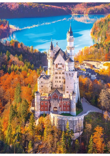 1000 Parça Yetişkin Puzzle Neuschwanstein