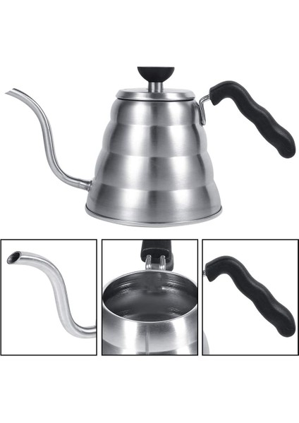 Gooseneck Drip Kettle Kahve Demleme 1,2 Lt