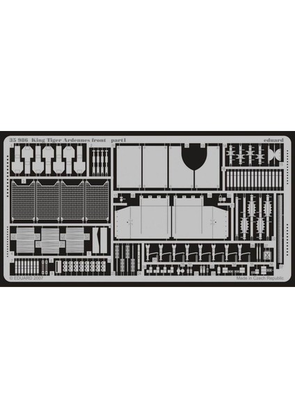35986 1/35 King Tiger Ardennes Front For Ta