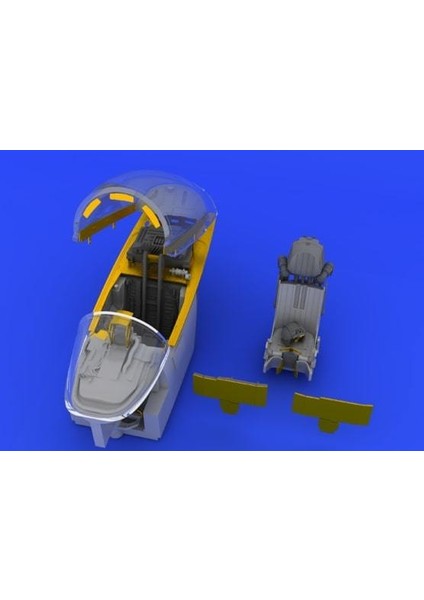 648091 1/48 Mig-29 Cockpit For Academy Make