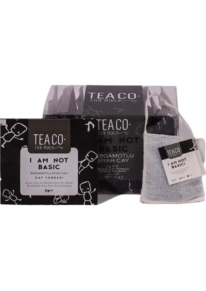 Tea Co  I Am Not Basic – Bergamotlu Siyah Çay