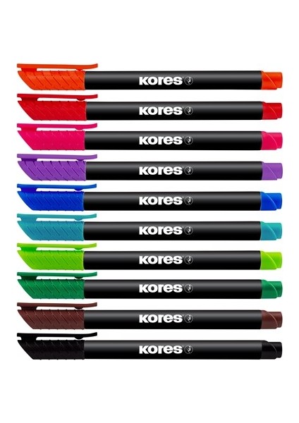 Permanent Marker Seti 10LU Pvc Çantalı