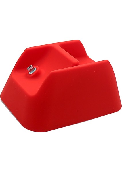 Airpods Max Için Silikon Masaüstü Şarj Standı - Kırmızı (Yurt Dışından)